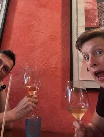 Saksida wine tasting
